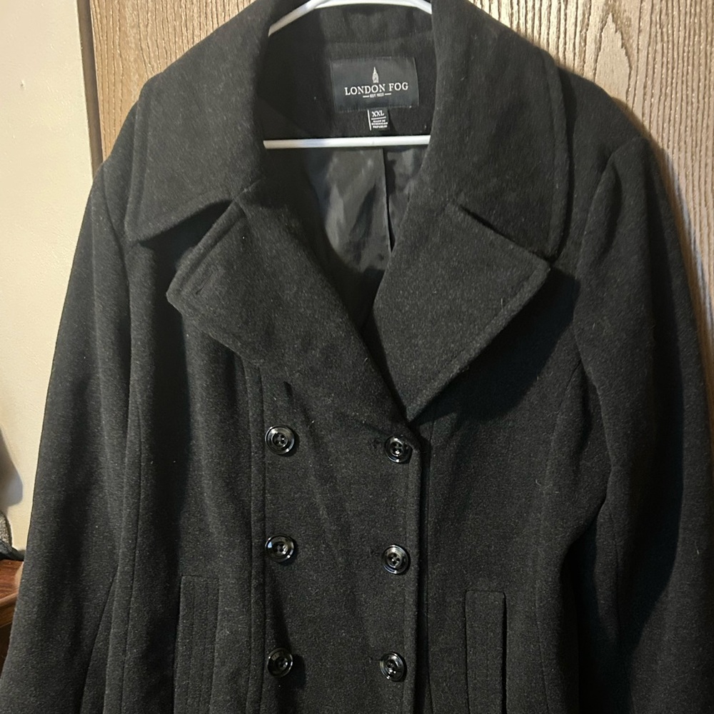 Men’s XXL wool London Fog peacoat